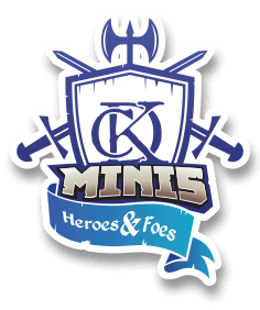 CKD MINIS Heroes and Foes logo