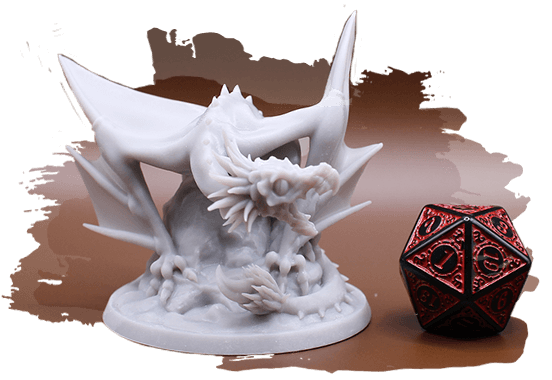 Wyvern figurine photo