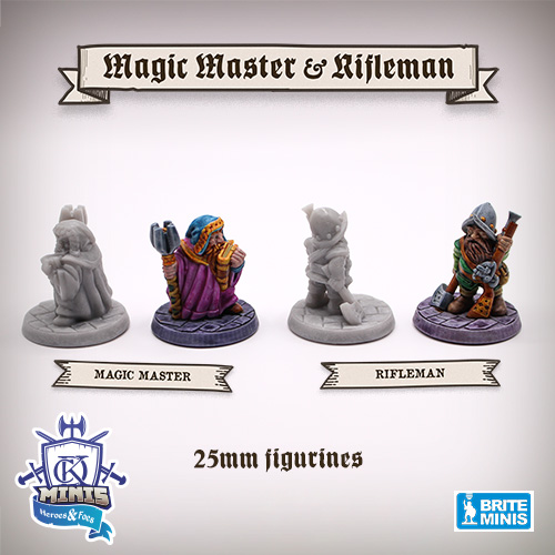 Photo des figurines