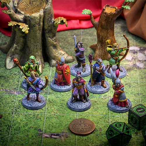 Photo des figurines