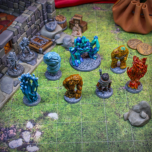Photo des figurines