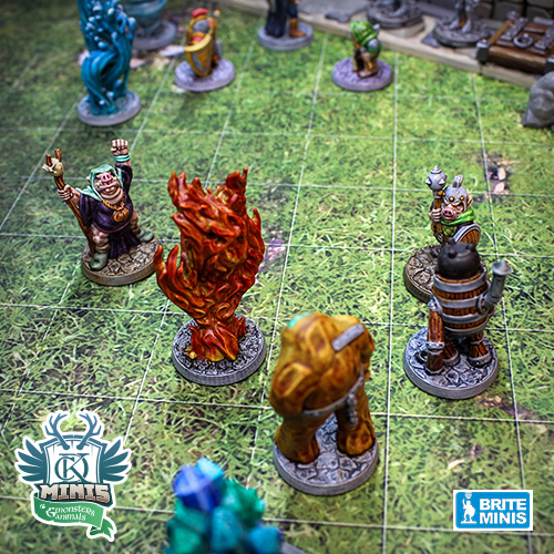 Photo des figurines